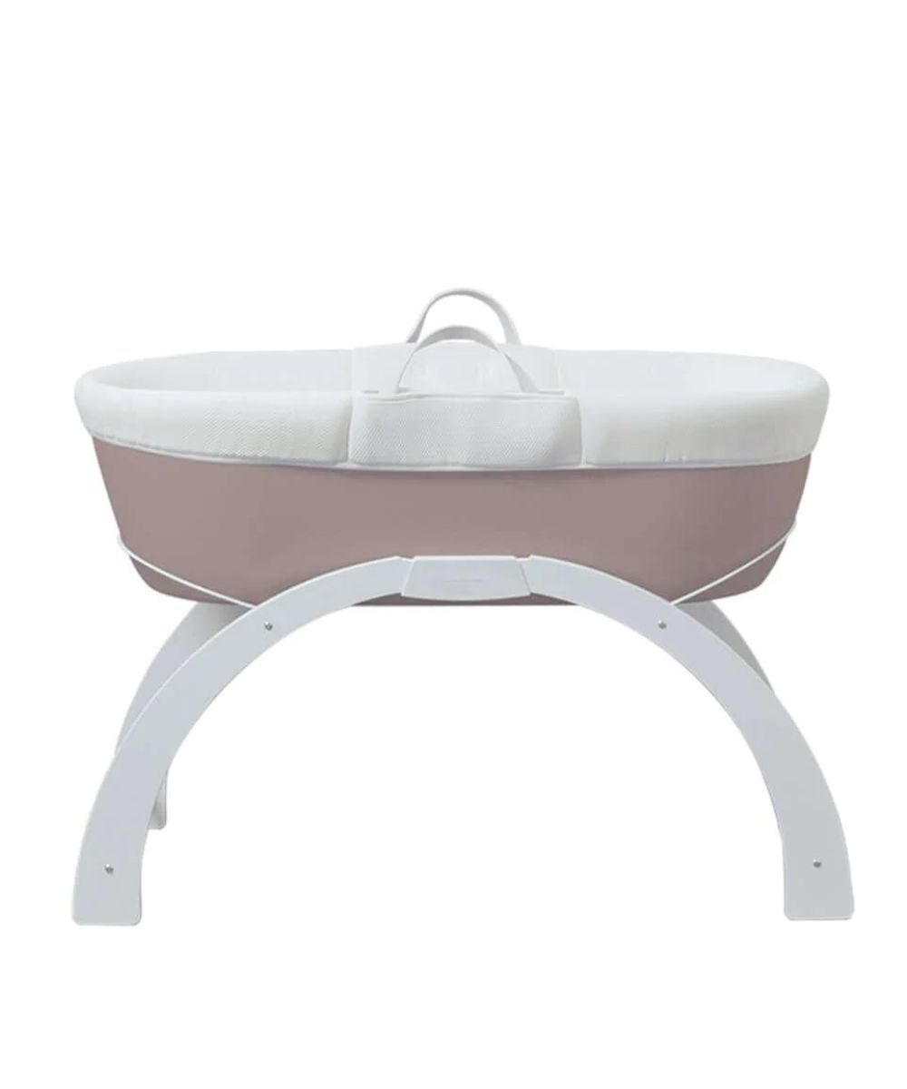 SHNUGGLE baby cradle and stand set, Taupe,