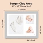 KEABABIES frame with baby prints, Cloud Grey