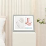 KEABABIES Noel frame with baby prints, Cloud Grey