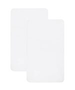 SHNUGGLE Air Crib Sheet with rubber, White, 83 x 50 cm,