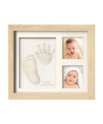 KEABABIES frame with baby stamps, Ash Wood