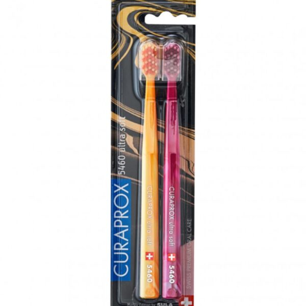 CURAPROX limited edition toothbrush set, "Marble",