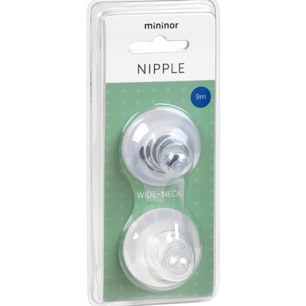 MININOR wide neck pacifier, from 9 months