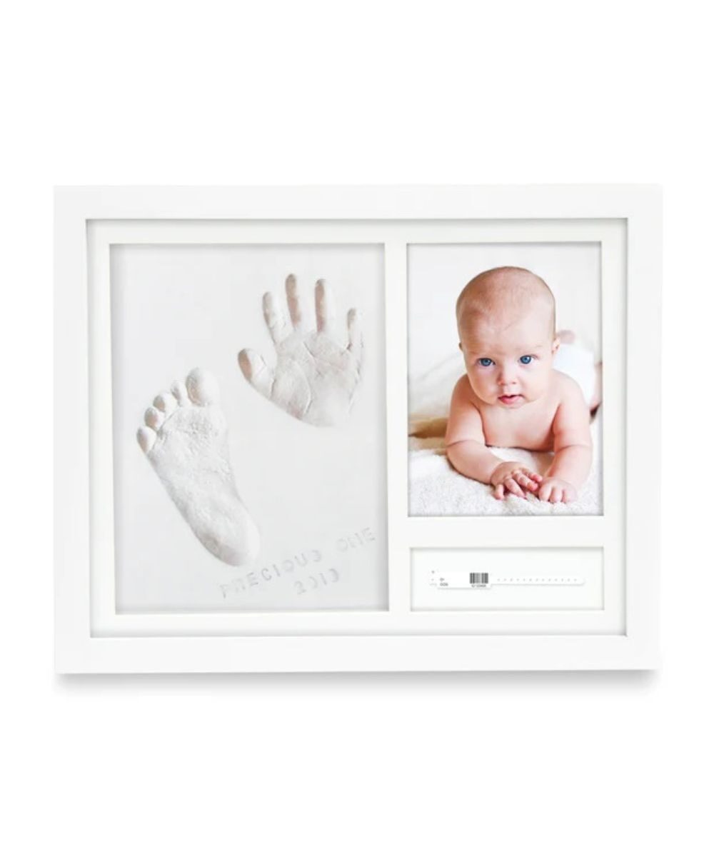 KEABABIES Noel frame with baby imprint, Alpine White