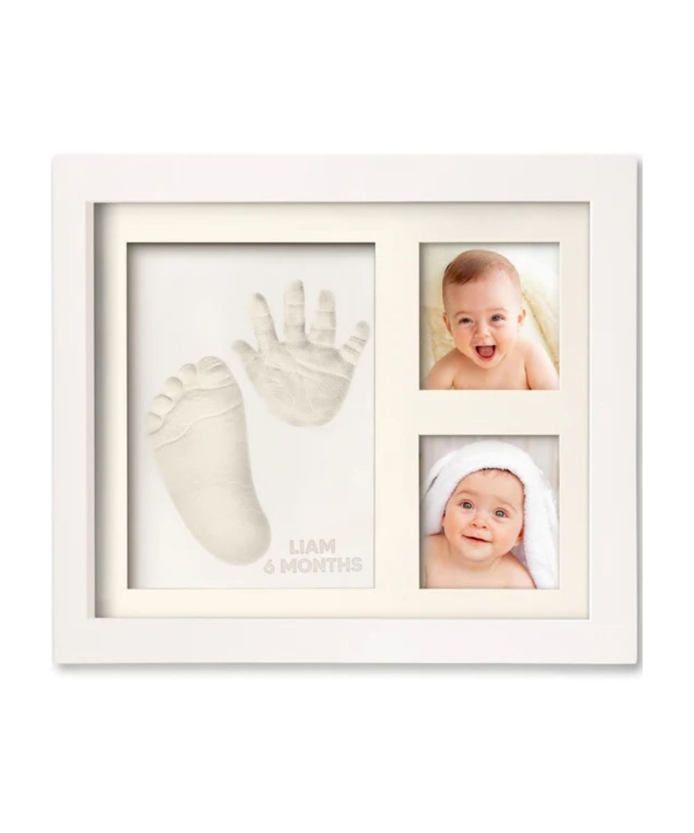 KEABABIES frame with baby prints, Petal Pink