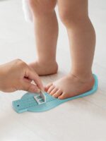 Children's foot gauge, Green, 1 piece
