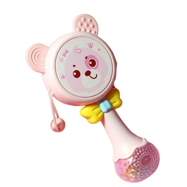 Baby rattle, Pink Bear, 1 pc.